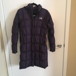 North Face Long Puffer Coat